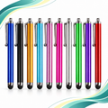 10 Pack Universal Touchscreen Stylus Pens – Multi-Colour Capacitive Touch Pens for Smartphones & Tablets